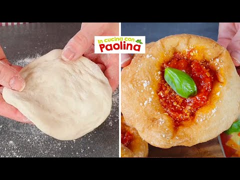 La pizza fritta più buona del mondo! 🍕MONTANARE NAPOLETANE.  Ricetta da non perdere!