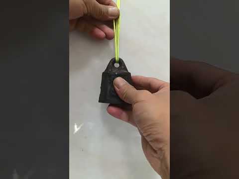 Double-closed rope hanging weight skills