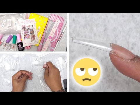 Trying the 123 GO Nail Kit from Enailcouture (even though i don't want to)
