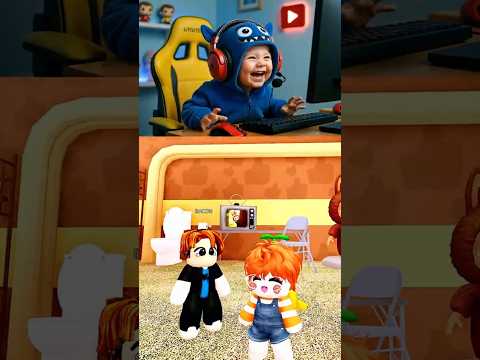 Olen Menyelamatkan Baby Bacon dari Labubu #robloxshorts