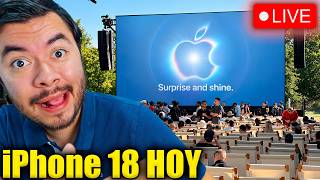 🔴 EN VIVO: Evento Apple del iPhone 18 Pro y Fold (Reacción narrada)