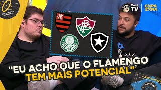 CASIMIRO E LUÍS DEBATEM QUAL TIME BRASILEIRO TEM O MELHOR CHAVEAMENTO ATÉ A FINAL | CORTES COPAZONA