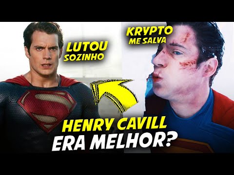 HENRY CAVILL vs DAVID CORENSWET: QUEM É O MELHOR SUPERMAN?? | DCU