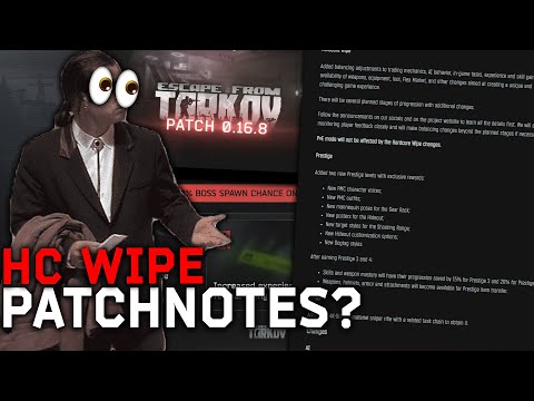 SURPRISINGLY Short Patch Notes For Hardcore Wipe // Escape from Tarkov News