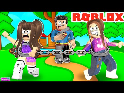 TENHO QUE ME ESCONDER ACORRENTADA COM MINHA MÃE!! ROBLOX