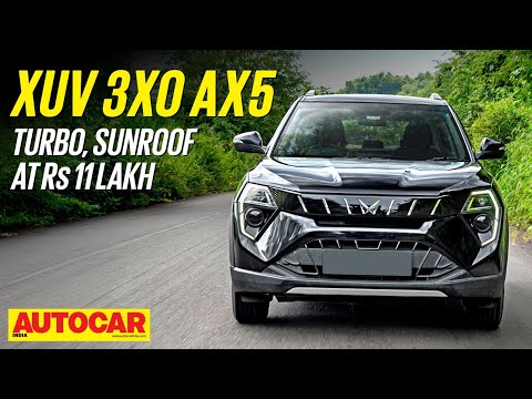 Mahindra XUV 3XO AX5 review - The most popular 3XO | First Drive | Autocar India