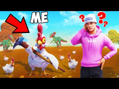 Playing HIDE & SEEK with CUSTOM FORTNITE Skins!