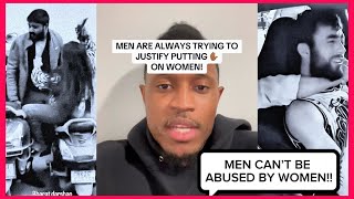 “Men Can’t Be Abused By Women”
