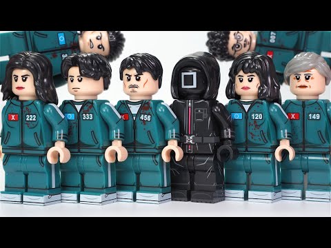 LEGO Squid Game 3 Player 456 Seong Gi-hun | 오징어게임3 | 魷魚遊戲3 | Hyun-ju Unofficial Lego Minifigures