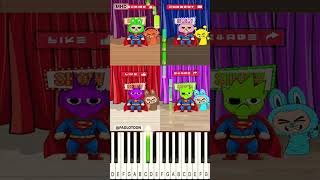 Who ROCKS the Funniest Look? @PADLOTOON - Piano Tutorial