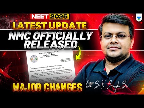 NMC Released Final Syllabus for NEET 2025 | Latest Syllabus for NEET 2025 | #latestsyllabus