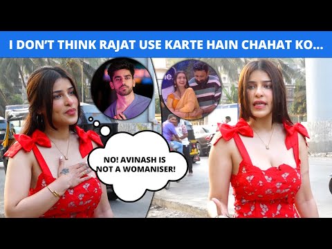 NO! Avinash Is NOT A Womaniser: Edin Rose Snapped In Andheri | Red-Ravishing Look | Bigg Boss 18