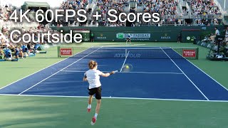 Bweh Power! Andrey Rublev vs Ugo Humbert - 2023 BNP Paribas Open