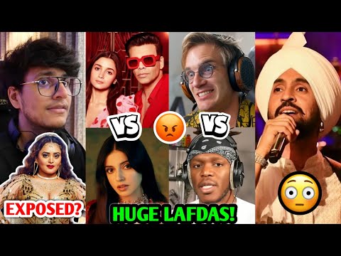 People are SHOCKED & ANGRY over this...😨| Triggered Insaan, Divya Vs Alia & Karan, KSI Vs PewDiePie