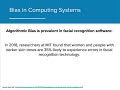 Understanding Bias in Machine Learning and Facial Recognition