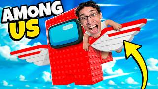 😱 CRIEI UM AMONG US QUE VOA NO ROBLOX! 🛩️