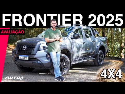 FRONTIER ATTACK 2025, a picape média da Nissan que aposta em custa benefício contra Hilux!