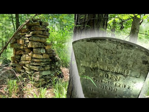 Hidden Cemetery & Stone Ruins FOUND on Old Georgia Plantation Site! Green-Norris Cemetery