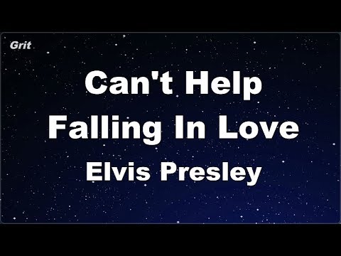 Can’t Help Falling In Love – Elvis Presley Karaoke 【No Guide Melody】 Instrumental