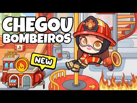 😱🔥 CHEGOU NOVA ATUALIZAÇÃO NO AVATAR WORLD ESTAÇÃO DE BOMBEIROS PAZU GAMES