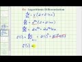 Logarithmic Differentiation and Derivative Calculation