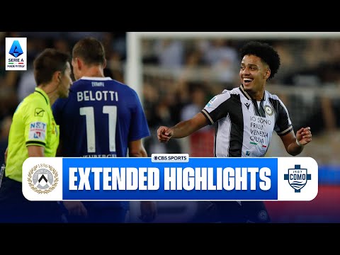 Udinese vs. Como: Extended Highlights | Serie A | CBS Sports Golazo