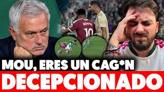 😡MOURINHO, ERES UN COBARDE... ¡DECEPCIÓN TOTAL! · ¿HUBO ROBO? ¿ROJA a GÜLER? ¿PENALTI REPETIDO?