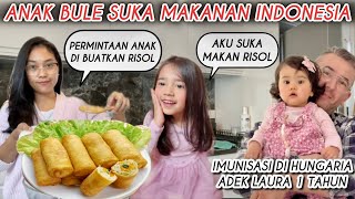 MASAK RISOL PERMINTAAN MBA JAZMIN SUKA MAKANAN INDONESIA PERGI IMUNISASI DI PUSKESMAS HUNGARIA