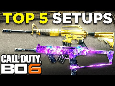 NEW TOP 5 *META* LOADOUTS in BLACK OPS 6! 👑 (BO6 Best Class Setups After Season 1 Update) Warzone