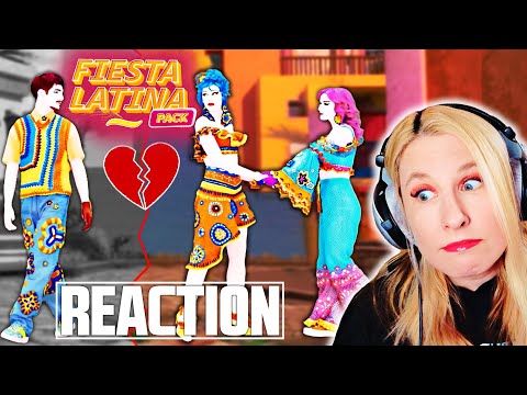 JUST DANCE 2025 - NEW Fiesta Latina Music Pack REACTION 🥳😲