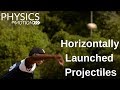 Exploring the Behavior of Horizontally Launched Projectiles