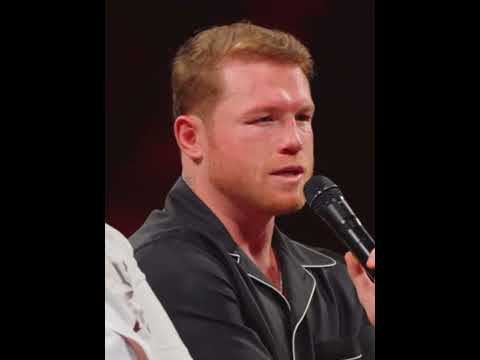 CANELO no le gusto la pregunta del reportero barato