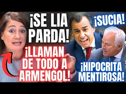 ⚡️SE LÍA PARDA⚡️ INSULTAN a ARMENGOL y ACABAN a GRITOS por BEGOÑA GÓMEZ, SANCHEZ y la TRAMA KOLDO 😱