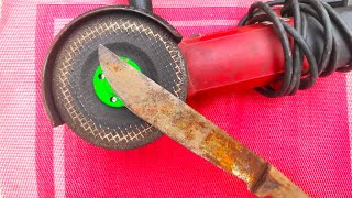 TEST - RESTORATION 50 YEARS OLD KNIFE