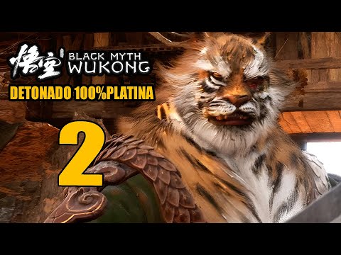 Black Myth Wukong 100% Detonado PS5 - Parte 2: A Vanguarda do Tigre PT BR