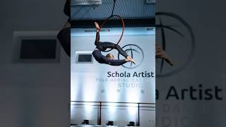 Aerial Hoop kurz Nela Svobodová (Barči) - Zakončení Semestru & 9 let Schola Artist 2026