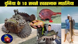 दुनिया की 10 सबसे अजीब और विचित्र मछलियां | Top 10 Strangest Fishes in the WORLD