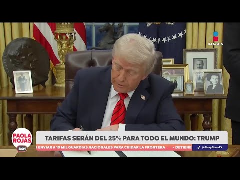 Donald Trump impone aranceles del 25% al acero y aluminio | DPC con Paola Rojas