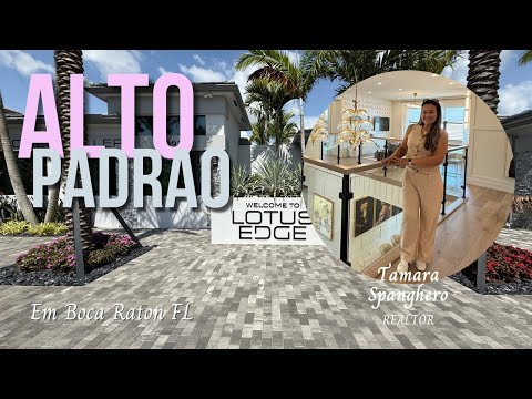 Melhor que Alphaville de São Paulo - Casa de alto padrão em Boca Raton FL