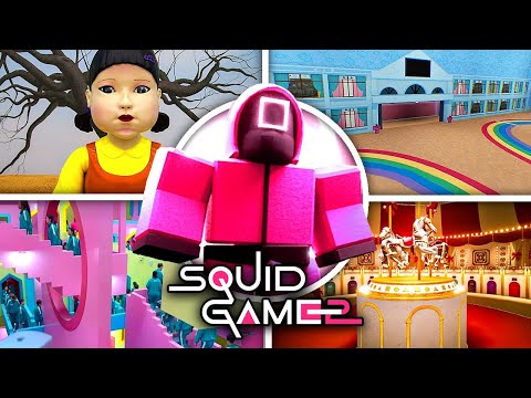 Squid Game: Season 2 - ALL Games & Full Walkthrough (Roblox Showcase)