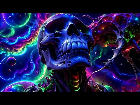 Psychedelic Trance - Space Visualization / Hallucinations mix 2024 (AI Graphic Visuals)