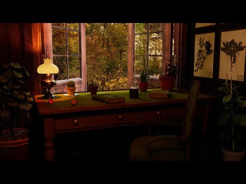 The Botanist's Study: A Calm & Peaceful Nature Sounds Ambience