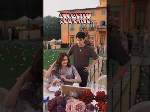 Luna Maxime baru 3 bulan menikah #italia