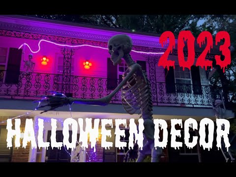My 2023 Halloween Yard Display and Decorations