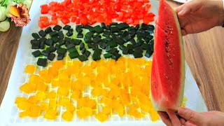 😱🍉KARPUZ KABUKLARINI SAKIN ÇÖPE ATMAYIN❗️KARPUZUN TADINA BAKAN HER SENE YAPMAK İSTİYOR✋️