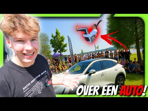 EXTREME TRICKS OVER AUTO HEEN!! - OMFG deel 3