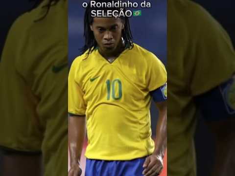 O DRIBLE que TIROU o RONALDINHO da SELEÇÃO BRASILEIRA💔