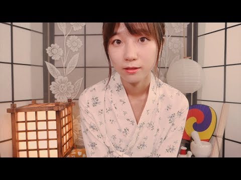Traditional Korean Makeup on You💝/ ASMR Tingly Makeup Artist