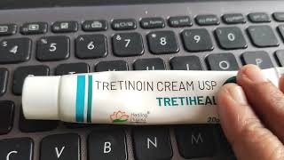 Pharmacology Tretinoin Tritiheal 0.025% cream Retinoid Acne Vulgaris Pimples Comedone Skin Face