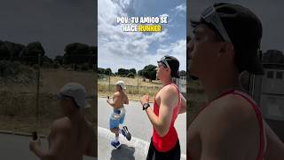 POV: tu amigo se hace runner #humor #pov #running